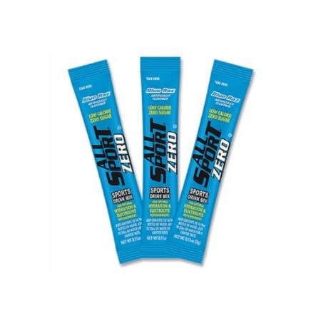All Sport ZERO Drink Mix Powder Sticks , Blue Raz, 500 EA/CA, 500PK 977-10122521