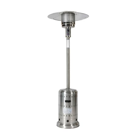 Edendirect 48000 BTU Propane Patio Heater, Portable Wheeled Standing Heater with Triple Safety Protection ZRW3802P366684