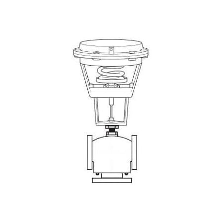 Schneider Electric VB: 3 in 3W Mix Globe FLG UC BR 101 cv 5 PSI Act (MK-6801): Pneu Prop 3-8 PSIG SR NC Air NPT Linear VK-9313-601-5-13