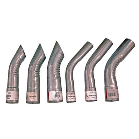 Newalthlete 17603 Exhaust Turndown 12 x 2 in. Inner Diameter NE372751
