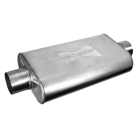 Black Widow Exhaust Venom 250-Series 3 in. Center - Center Muffler BWEBW002-C