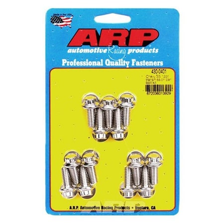Arp 430-0401 12 Point Stainless Steel Transmission Pan Bolt Kit ARP430-0401