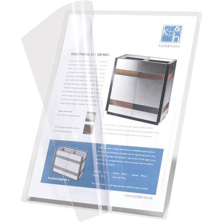 Tarifold Self-Laminating Pockets, Letter Size 9" x 11-3/5", PK50 170-30858