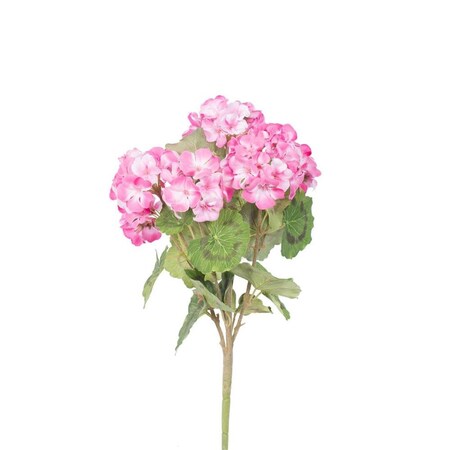 Dare2Decor 18 in. Light Pink Geranium Bush, 4PK DA2677228