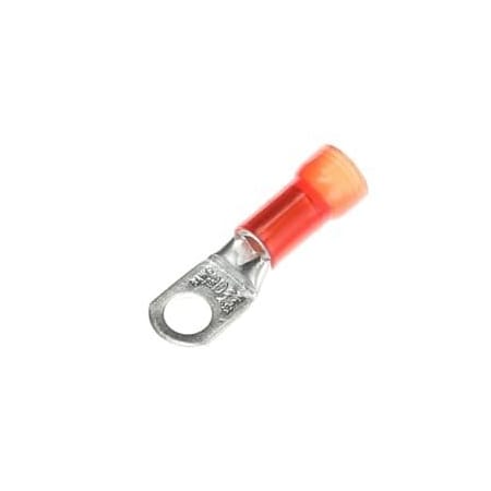 Abb INS NYLON RING TERM 8 BLT 1/4IN RED, 25PK RD8-14