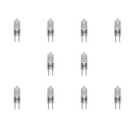 Bulbrite 50W T3 JC TYPE FROST GY6.35 12V-10PK 860787