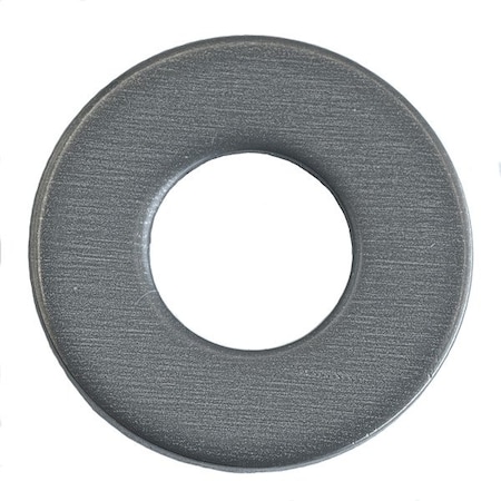 Zoro Select Flat Washer, For Screw Size 5/16 in , Titanium Plain Finish 0001689
