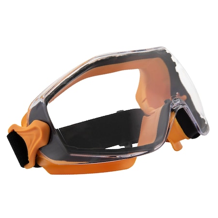 Powertec Safety Goggles, Scratch Proof UV Protection, Clear Anti-fog, Chemical Splash Protective Eyewear 71563N