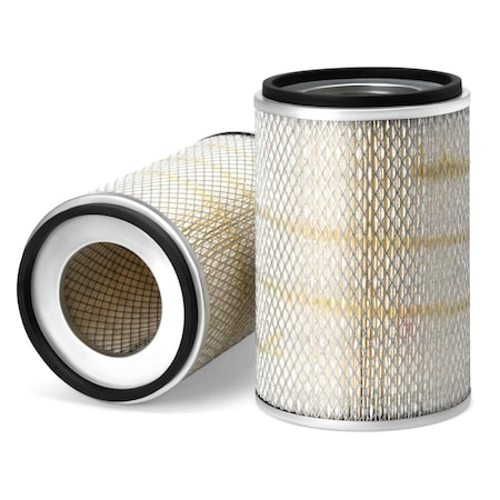 Fleetguard Automotive Air Filter, Round, 15 in L AF418