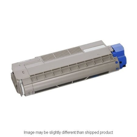 Okidata Replacement, CYAN Compatible Toner, 6,000 page yield 46507503