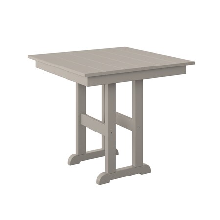 Polybird 33" SQUARE TABLE     SAND POLYBIRD P18-R