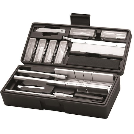 Cromo Deluxe Precision Hobby Knife Set - 30 Piece CR2749641