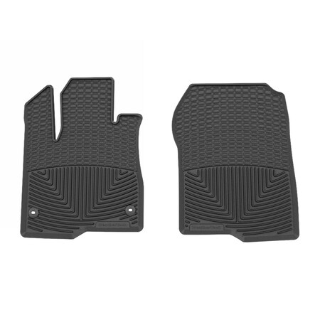 Weathertech Black, Front All Weather Floor Mats W649