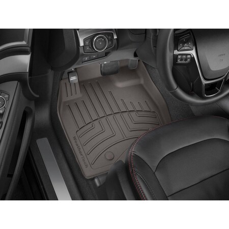 Weathertech Cocoa  Rear FloorLiner HP, 2022 - 2025 Ford  Maverick Hybrid 4717452IM
