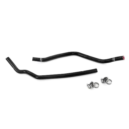 Hps Performance High Temp Reinforced Silicone Coolant Tank Supply Hose Kit, Black,  57-2119-BLK