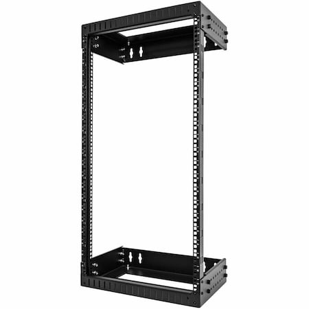 Startech.Com 2-Post 21U open frame network rack with adjustable depth 12-20in RACK-21U-20-WALL-OA