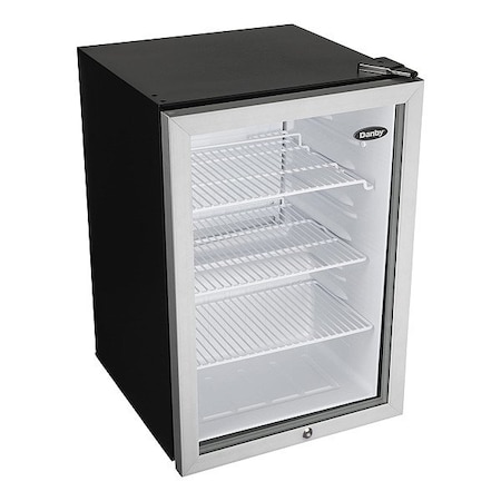 Danby Compact Glass Door Fridge DAG026A2BDB