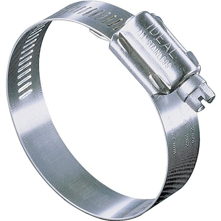 Ideal Tridon HyGear 680 Series Interlocked Worm Gear Hose Clamp, Stainless Steel 6836053