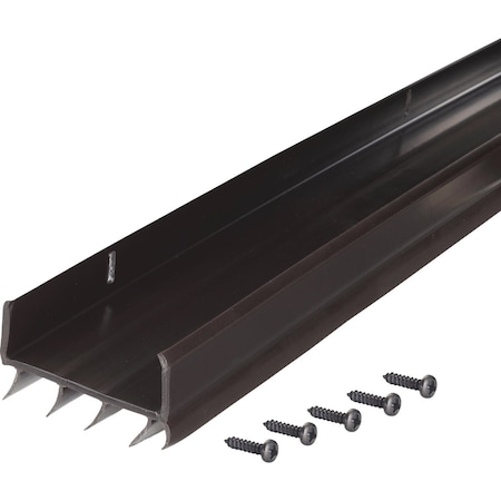 M-D Building Products Building Products 2'' W. x 1.125'' H. x 36'' L. Vinyl Brown Door Bottom 5991