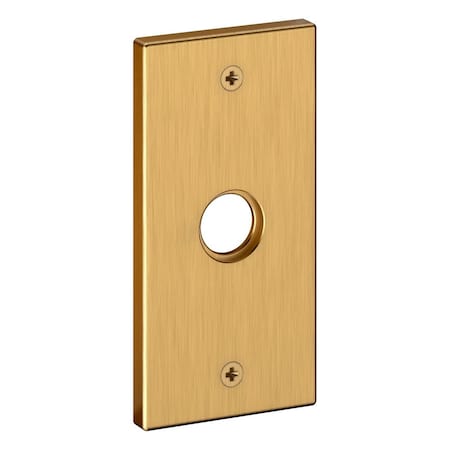 Baldwin Baldwin 5in Contemporary Single Dummy Rose Lifetime Satin Brass Finish R052044IDM