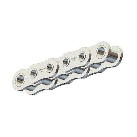 Senqcia Inspire Series SBR Riv Standard Hollow Pin, 10 ft OAL, .75P, .469 Dia x .5 W, 304SS 60SSHPRB