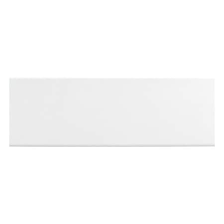 Acrovyn Crash Rail, White, 10 ft L SCR48M949N