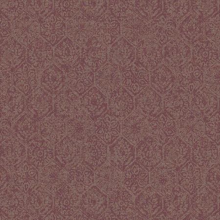 Advantage Edsel Maroon Geometric Wallpaper 4044-38022-4