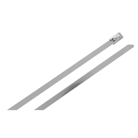 Performance Tool 14 in. Stainless Steel Cable Ties, 10 Pack W2946