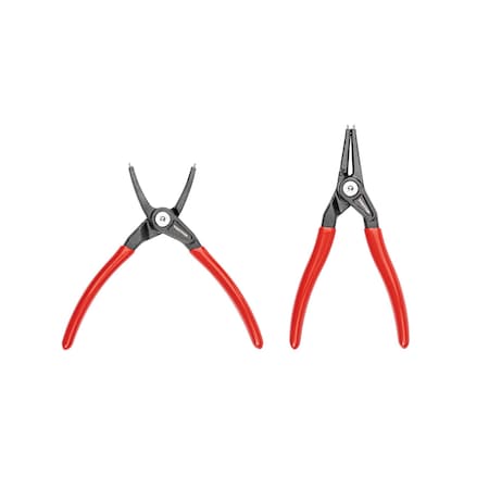 Tekton 5 Inch Internal and External Retaining Ring Pliers Set, 2-Piece, 0.047 in. Tips PRR90013