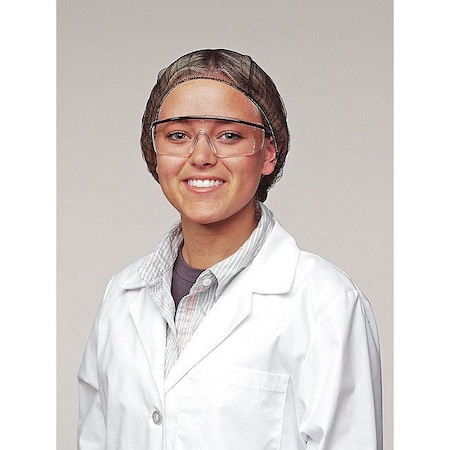 Zoro Select Hairnet, Nylon, 18 in Dia., Black, 1000 PK 109HPI-18-BLACK