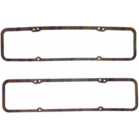 Fel-Pro 1603 0.219 in. Exhaust Manifold Cork Rubber Valve Cover Gasket for 19551957 Small Block Chevrolet FEL1603