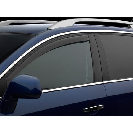 Weathertech Dark Tint, Front Side Window Deflectors 80732IM