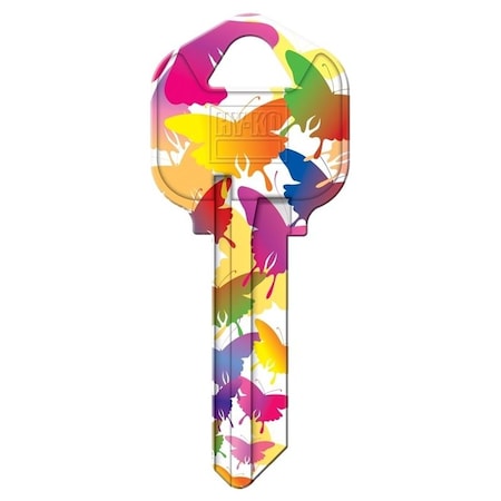 Hy-Ko KW1-19 KEYBLANK BUTTERFLIES 16010KW1-19