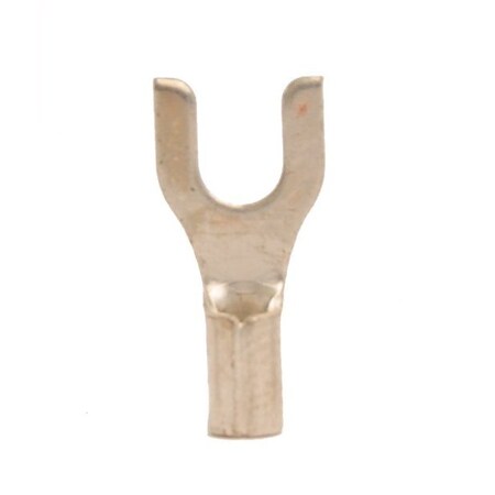 Hillsdale Terminal Fork Terminal, #8 Stud Size, 14 AWG, 600 V, 1000 PK 10150BZ