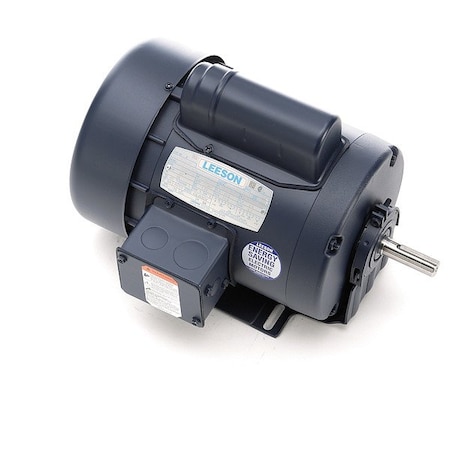 Leeson Capacitor-Start General Purpose Motor, 3/4 hp HP, 56 Frame, 115/230V AC Voltage 110026.00