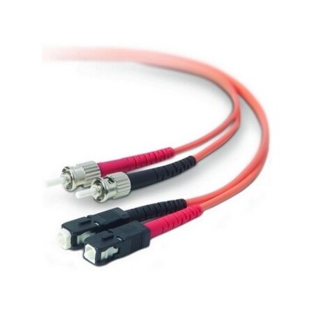 Belkin Patch Cable - St Multi-Mode (M) - Sc Multi-Mode (M) - 10 M - Fiber A2F20207-10M