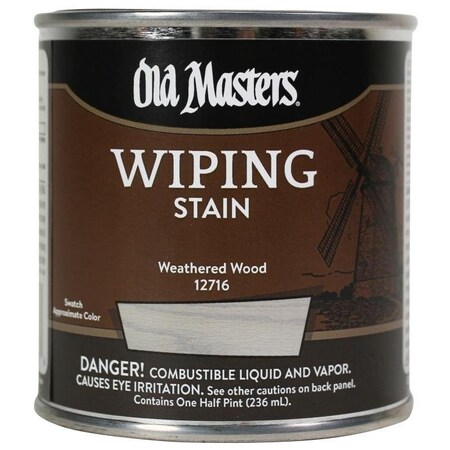Diamond Vogel WIPING STAIN WEATHERED WOOD HALF PINT 12716