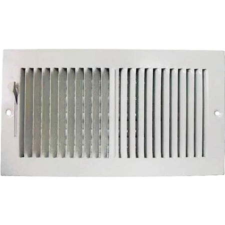 Prosource Register Sidewall 2Wy 12X6 Wht SW02-12X6