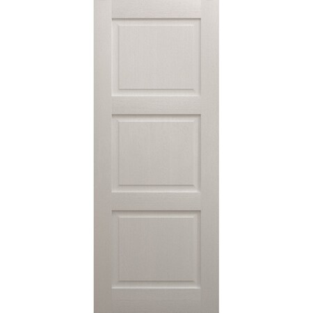 Sartodoors Slab Door Panel 36 x 84 inches, Ego 5010 Painted White Oak, Wood Veneer Doors, Pocket Closet Slid EGO5010S-PWO-3684