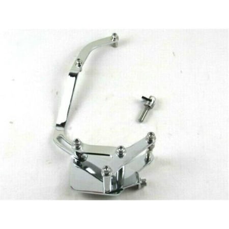 Absurdo SBC High Mount A-C Bracket Short Water Pump, Chrome AB2194388