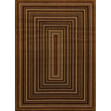 United Weavers 5 ft. 3 in. x 7 ft. 2 in. Affinity Chapelle Area RugMulti 750 03075 58
