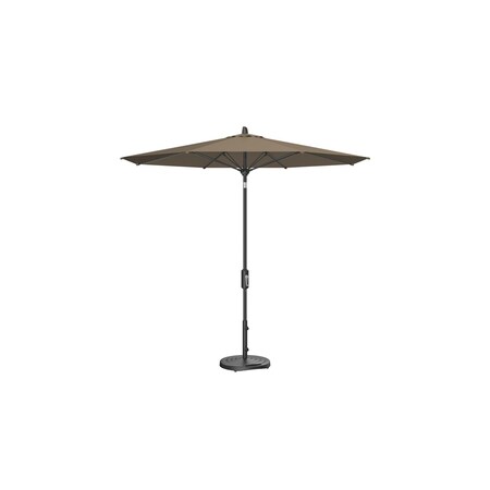 Treasure Garden 9 ft Patio Umbella, aluminum, fiberglass ribs, outdoor, Taupe UM840-09 5461 Taupe