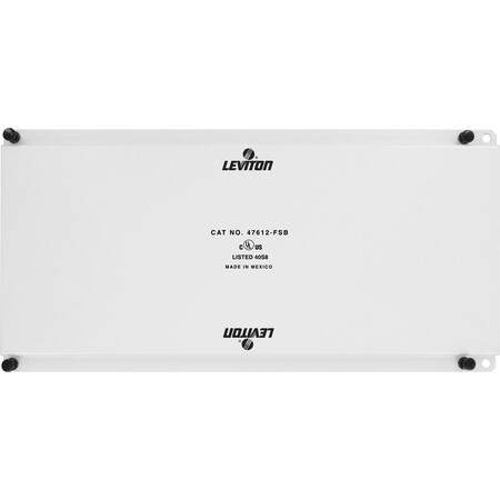 Leviton NETWORK SYSTEM CABINET OR ENCLOSURE SMC BRKT SEC FULL WIDTH 47612-FSB