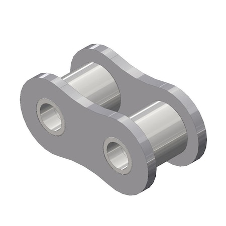 Senqcia Inspire Series SBR 80HRL Heavy Series Single Strand Riv Link, 80H chain, 1P, 1.52 OAW, .312 Pin S-80HRL