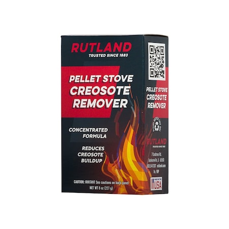 Rutland Pellet Stove Creosote Remover 8 oz Box 98P
