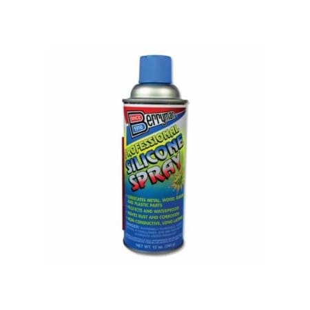 Berryman Products Professional Silicone Spray, 12 oz, Aerosol with Extension Tube, 12PK 084-1716