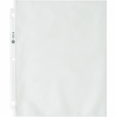Business Source Nonglare Toploading Sheet Protectors, Nonglare, 50PK BSN16514