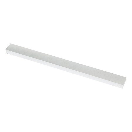 Zoro Select AluminumPrecisionBlank, 12in-L, 0.5in-W GB-6061-1000-00-12