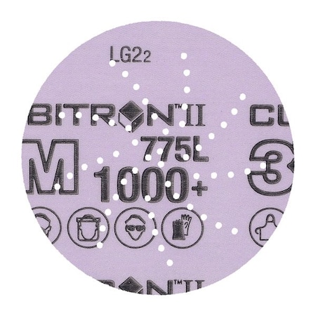 3M Cubitron Abrasive Disc, 1000 Grit 7100383634