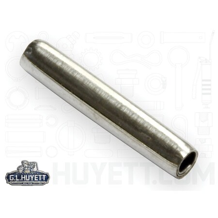 Huyett Coiled Spring Pin, Light Duty, Passivated 302/304 Stainless Steel, 2 mm Dia x 12 mm Length SPCM3P-020-012L